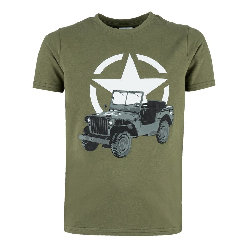 Levně Triko dětské JEEP krátký rukáv