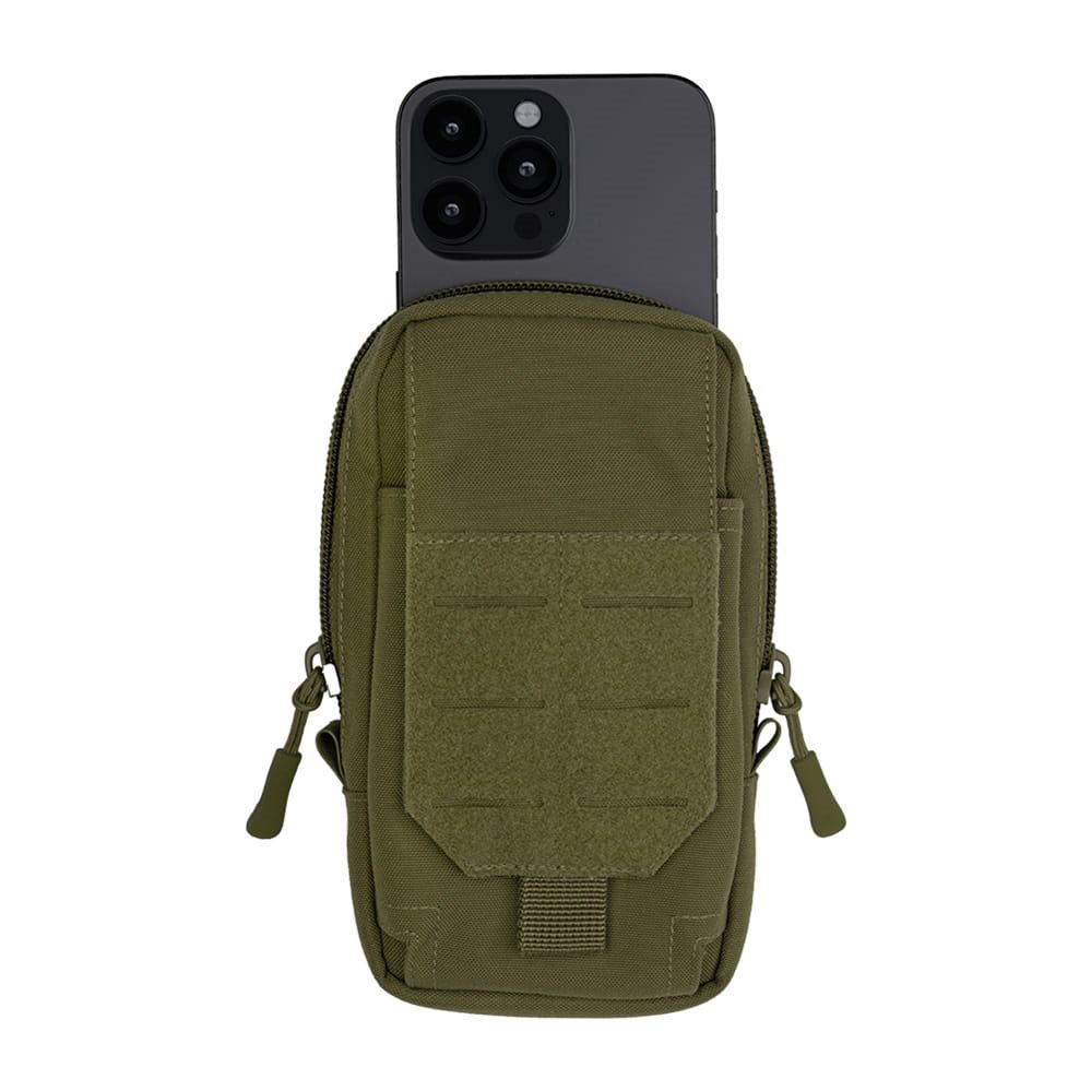 Levně MIL-TEC pouzdro FIELDCOM MOLLE na telefon ZELENÉ