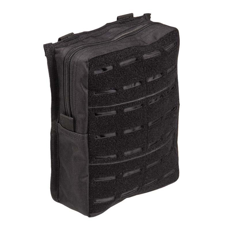 Levně MIL-TEC pouzdro velké vertikální LASER CUT MOLLE ČERNÉ