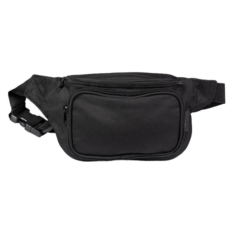 Levně MIL-TEC ledvinka FANNY PACK dvě oddělení ČERNÁ