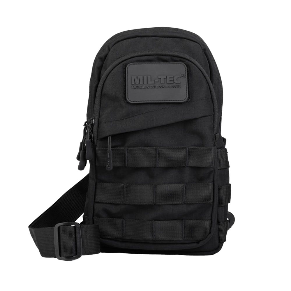 Levně MIL-TEC batoh CROSSBODY s MOLLE vazbou ČERNÝ