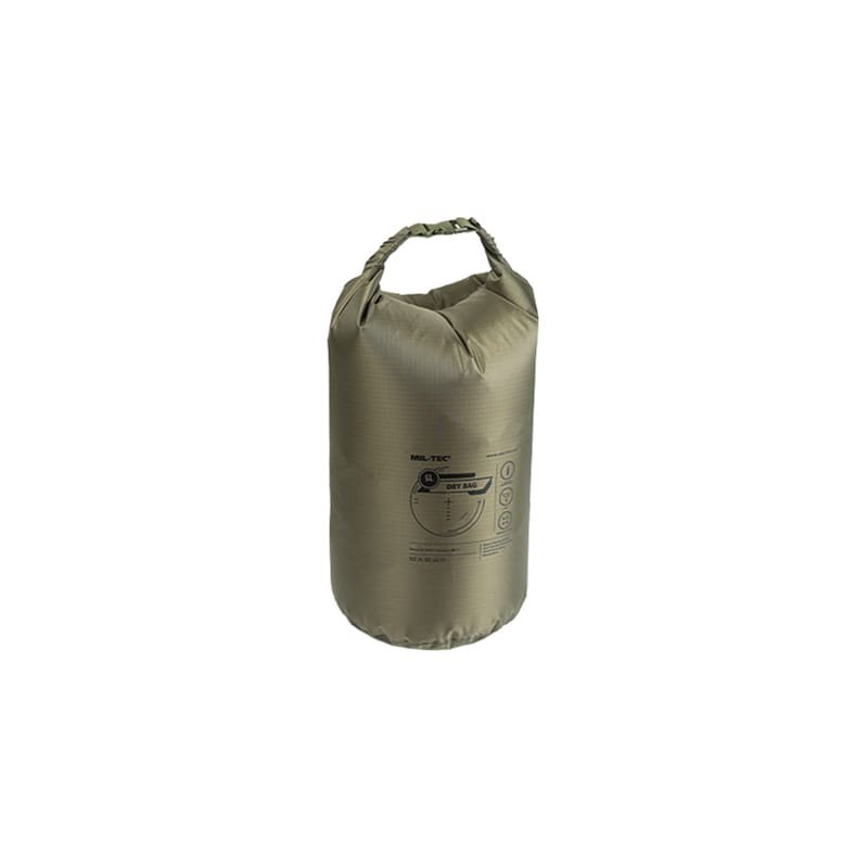 Levně MIL-TEC vak vodotěsný lehký DRY BAG 5 litrů ZELENÝ