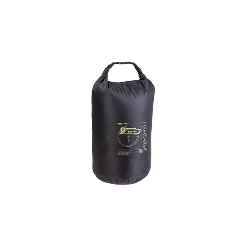Levně MIL-TEC vak vodotěsný lehký DRY BAG 5 litrů ČERNÝ