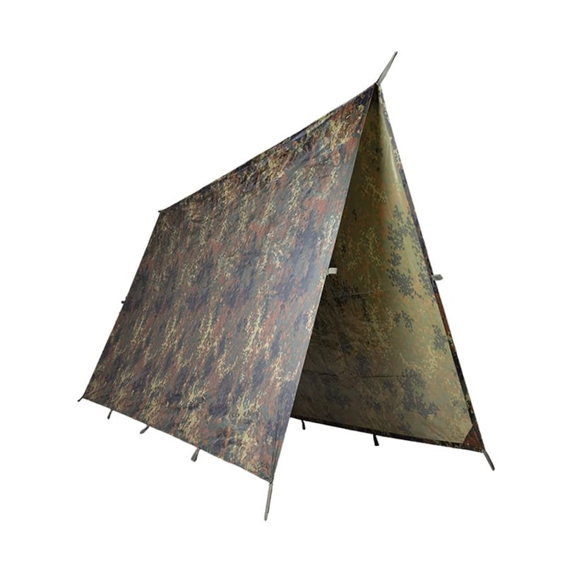 Levně MIL-TEC plachta s poutky TARP 3x3m víceúčelová FLECKTARN