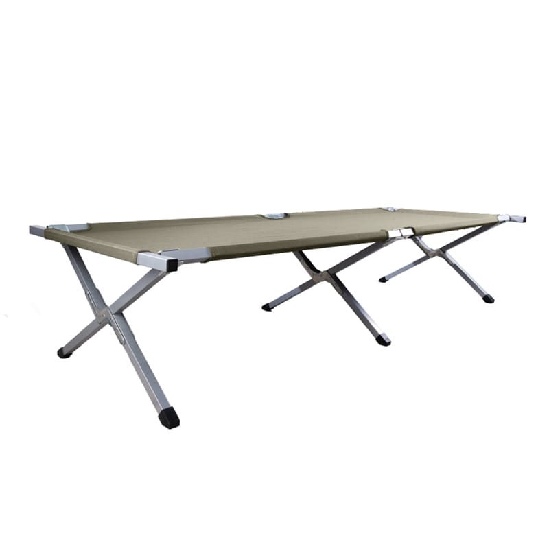 Levně MIL-TEC lehátko typ US skládací s ocelovým rámem 190x65cm ZELENÉ