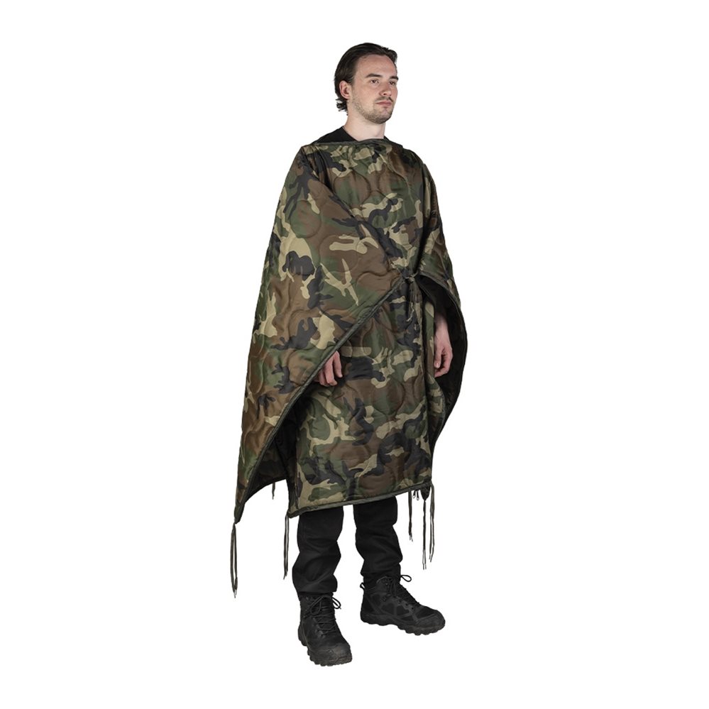 Levně MIL-TEC vložka do ponča woobie MULTIFUNCTION WOODLAND