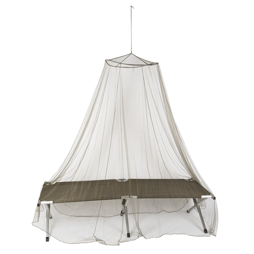 Levně MIL-TEC moskytiéra na lůžko SINGLE JUNGLE 60x230x900cm ZELENÁ