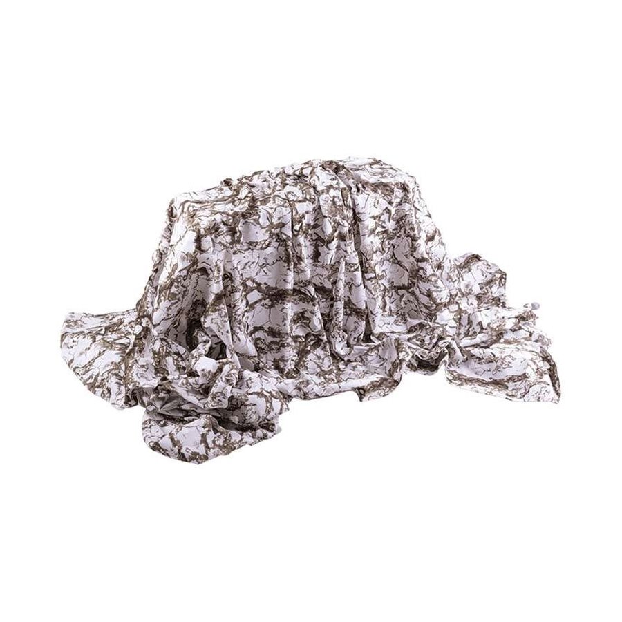 Levně MIL-TEC síť maskovací LASER CUT 1,5 x 3 m SNOW CAMO