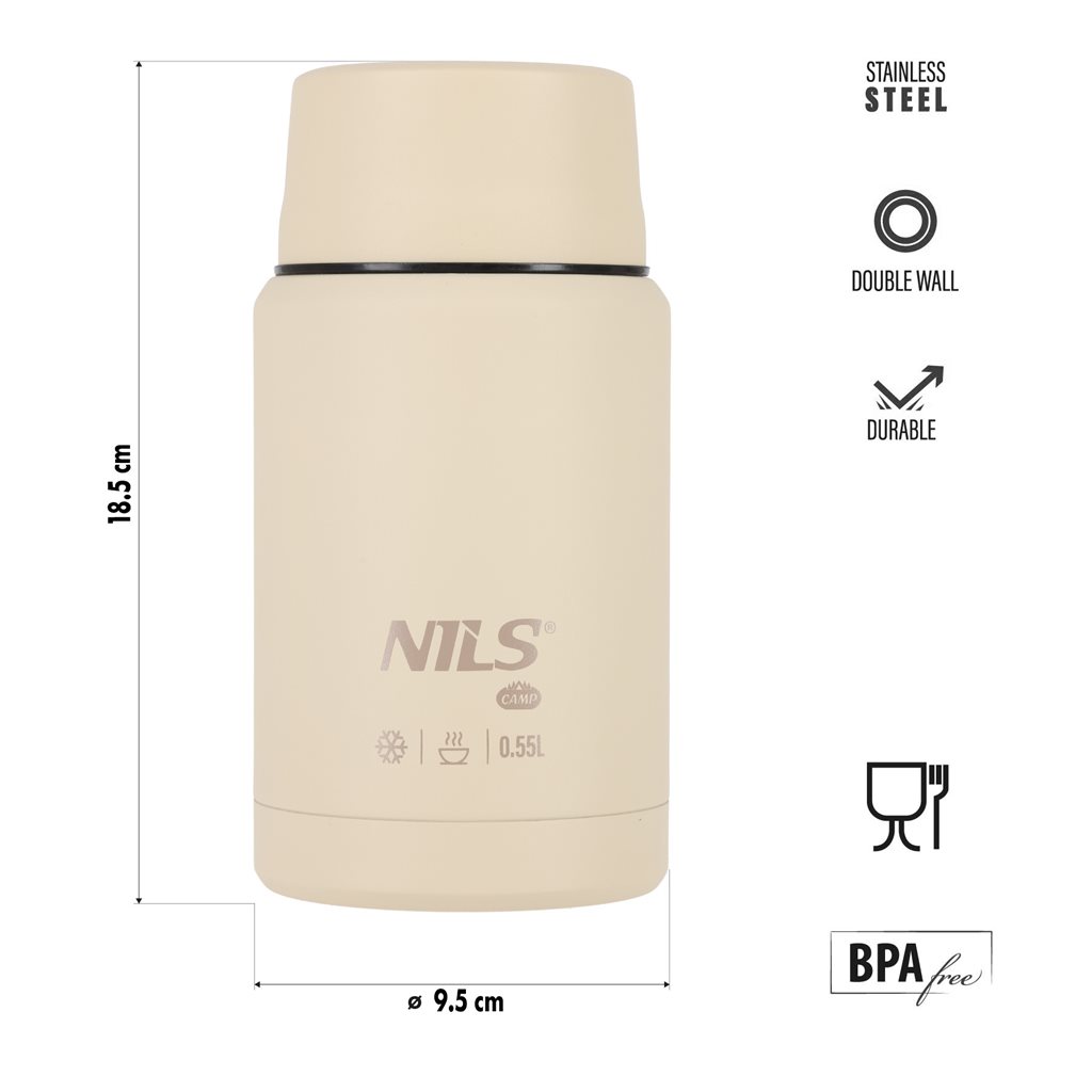 Termoska na jídlo 550ml KHAKI