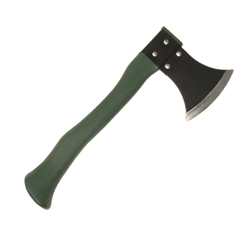 Levně MIL-TEC sekera SURVIVAL plastová ZELENÁ