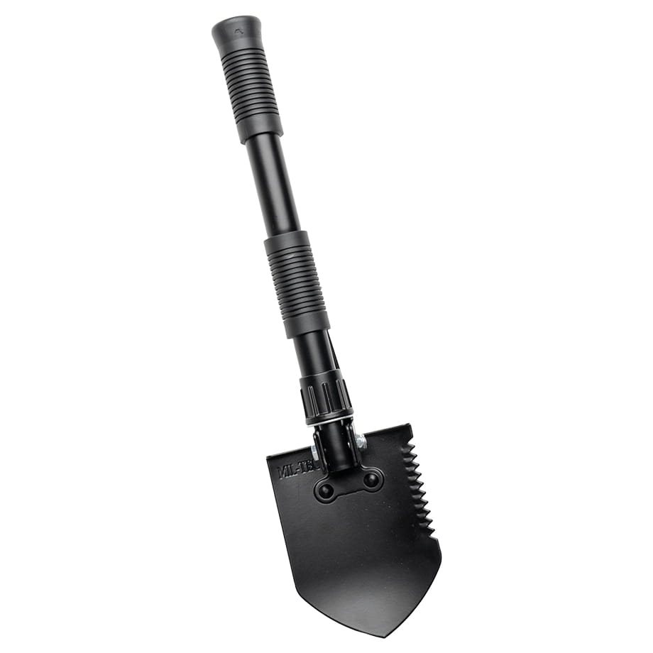 Levně MIL-TEC lopatka MINI skládací s kopáčkem v pouzdru ČERNÁ