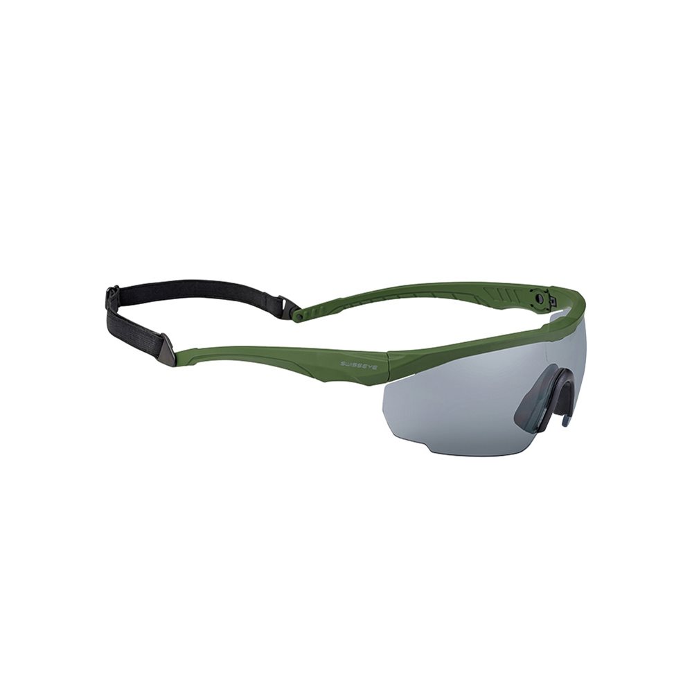 Levně Brýle SWISS EYE® BLACKHAWK rám ZELENÝ / 3 skla