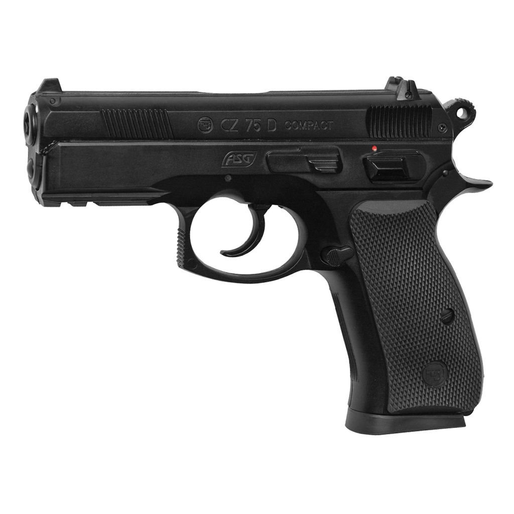 Levně Pistole airsoft manuální ASG CZ 75D Compact - BB 6 mm
