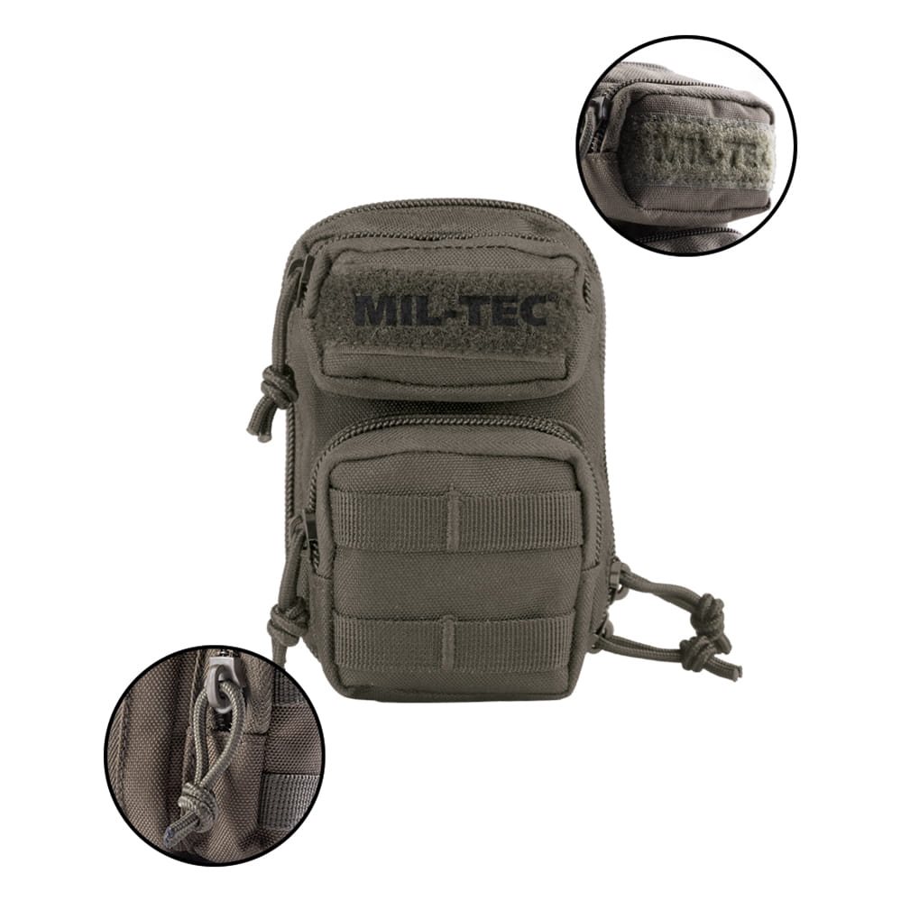 Levně MIL-TEC klíčenka ve stylu malého batohu ASSAULT ZELENÁ