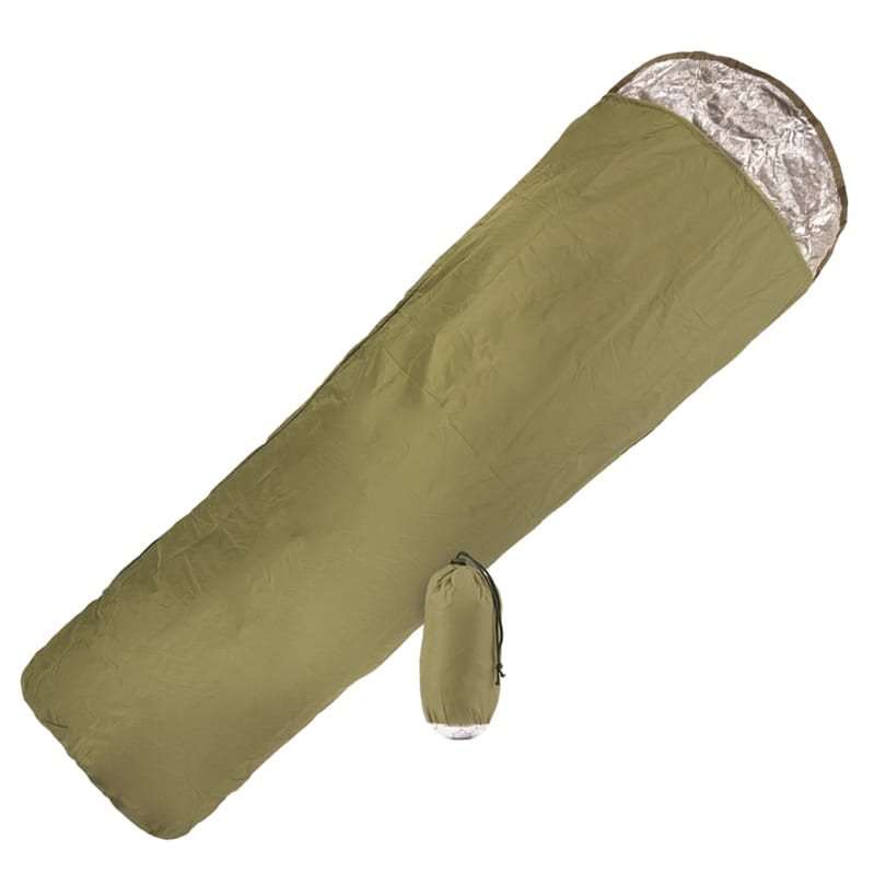 Levně MIL-TEC spacák BIVY SURVIVAL nouzový ZELENÝ