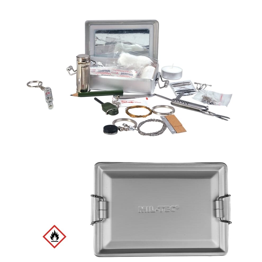 Levně MIL-TEC sada pro přežití KPZ 13x9x3,5 cm
