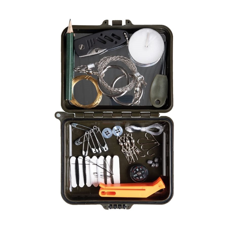 Levně MIL-TEC sada pro přežití KPZ SURVIVAL BOX plastový