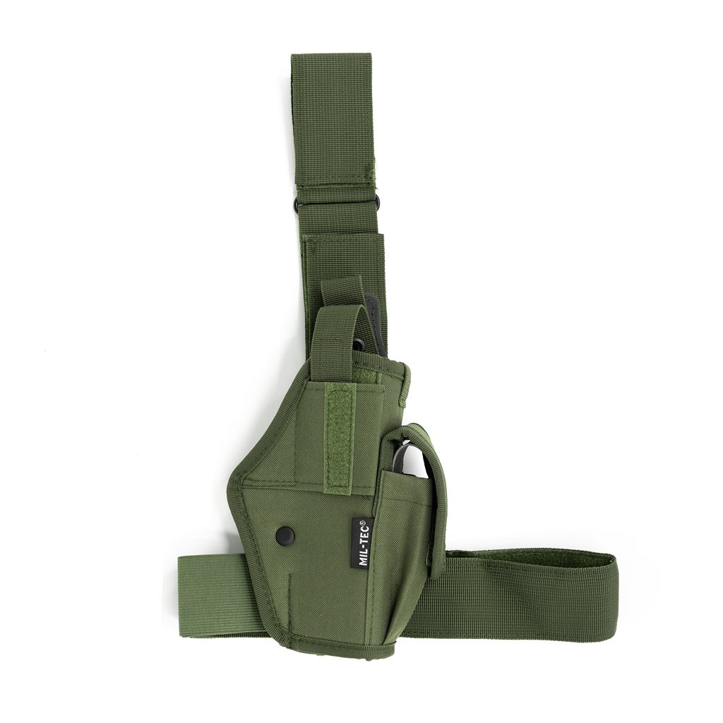 Levně MIL-TEC pouzdro pistolové stehenní ZELENÉ
