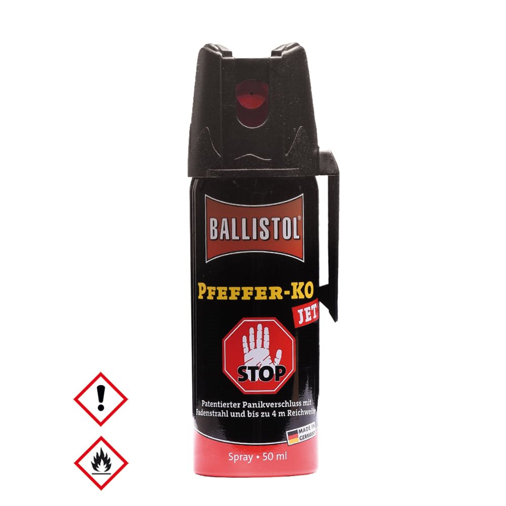 Levně F.W. KLEVER sprej obranný pepřový KO JET 50ml