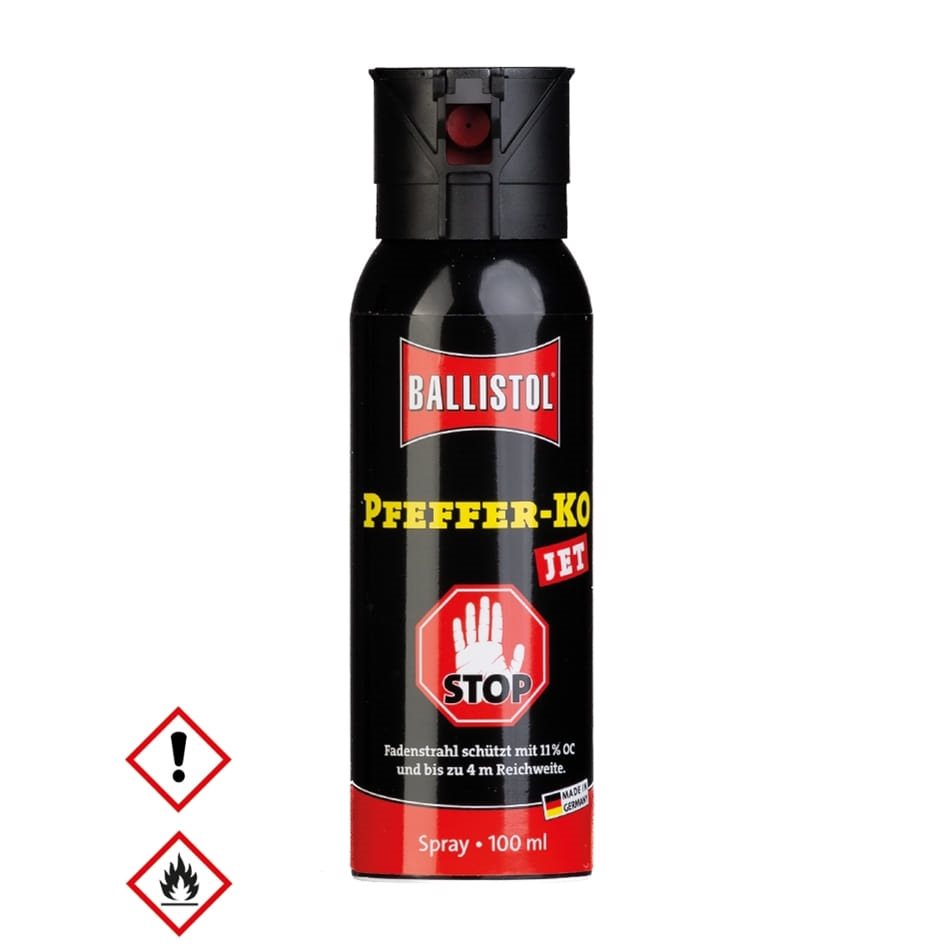 Levně F.W. KLEVER sprej obranný pepřový KO JET 100ml