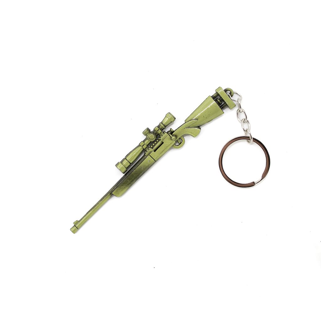 Levně Albainox přívěšek na klíče puška Remington M24 MOSAZNÝ