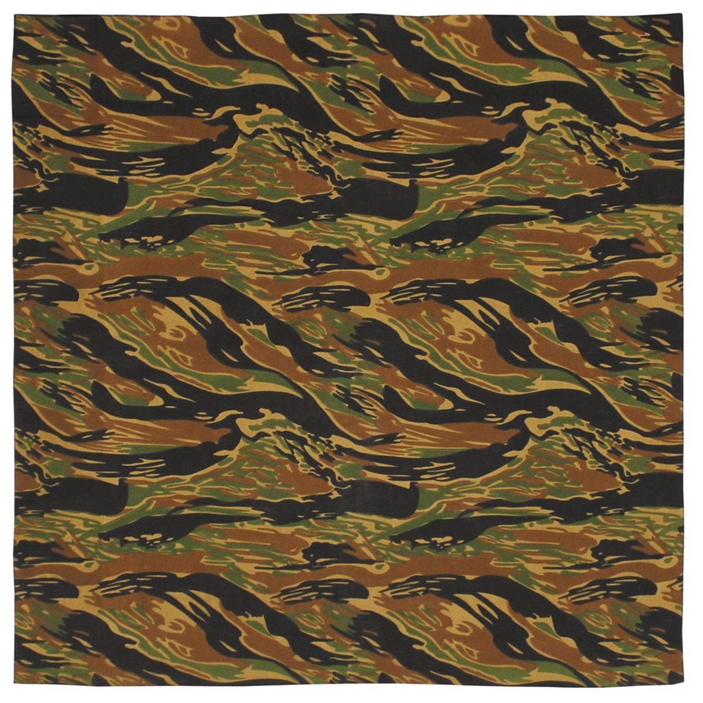Levně MFH šátek BANDANA 55x55 cm TIGER STRIPE CAMO