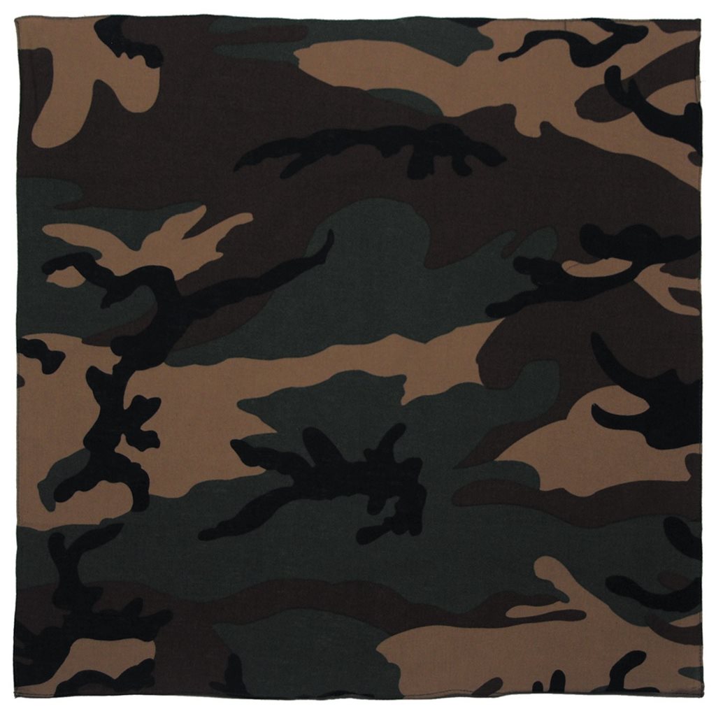 Levně MFH šátek BANDANA 55x55 cm WOODLAND