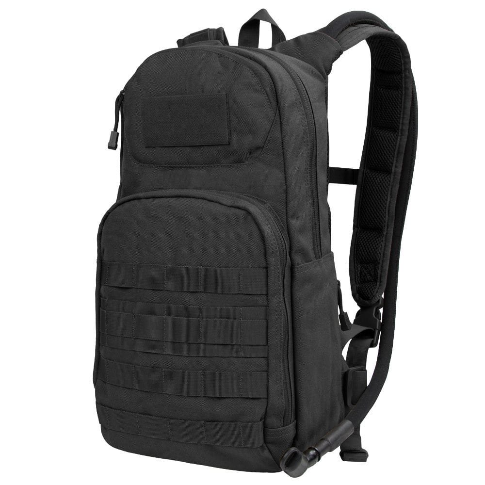 CONDOR OUTDOOR batoh FUEL vč. hydratačního 2,5l vaku ČERNÝ