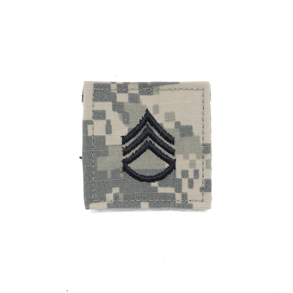 Levně Nášivka hodnosti VELCRO STAFF SGT ARMY ACU DIGITAL