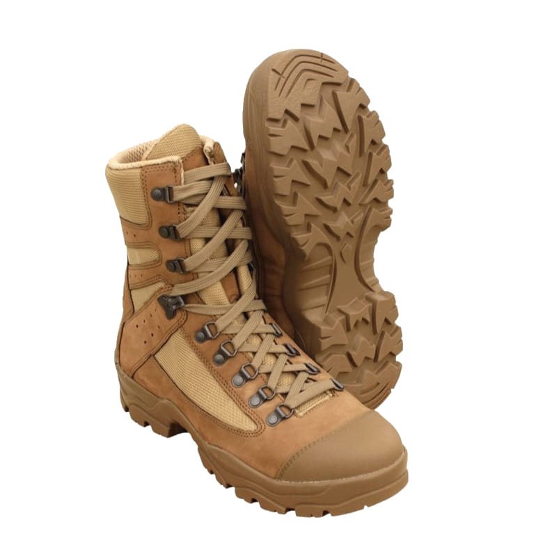 Boty FRANCOUZSKÉ COMBAT FÉLIN PÍSKOVÉ
