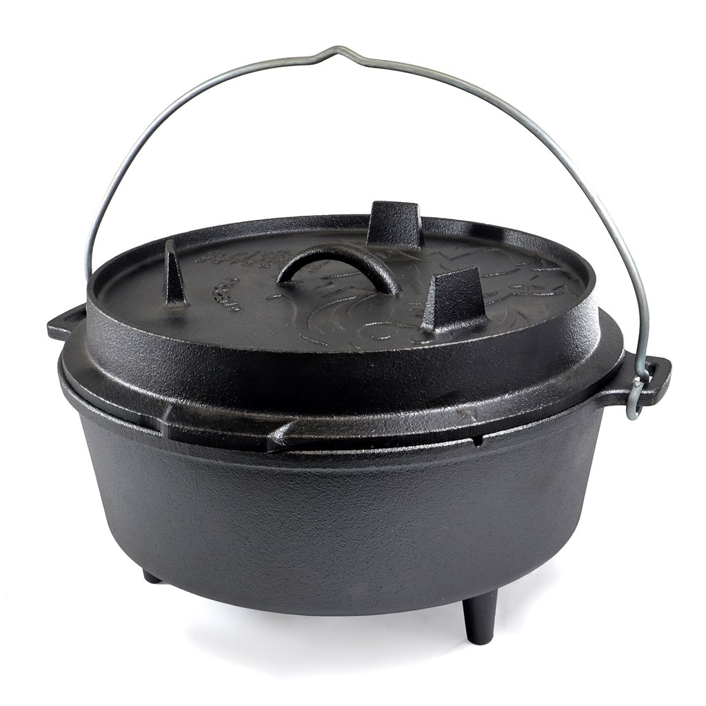 Levně Origin Outdoors kotlík litinový GRAPEN 12 litrů