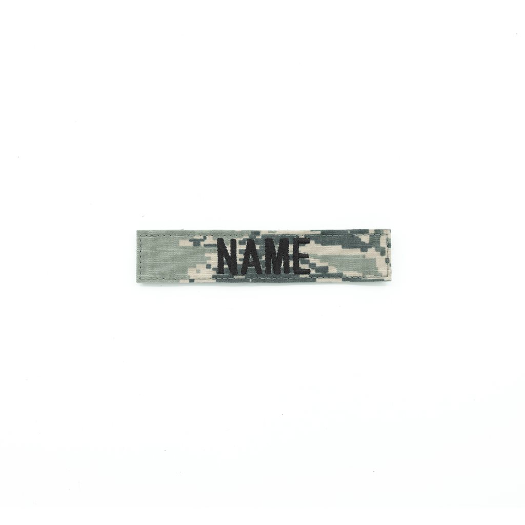 Levně MILITARY RANGE nášivka jmenovka "NAME" 12,5 cm VELCRO DIGITAL TIGER