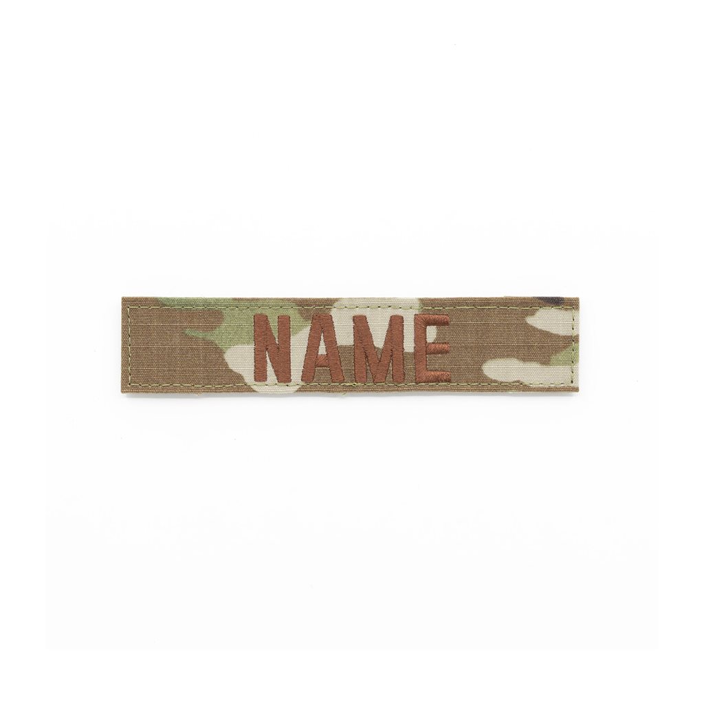 Levně MILITARY RANGE nášivka jmenovka "NAME" 10 cm VELCRO OCP