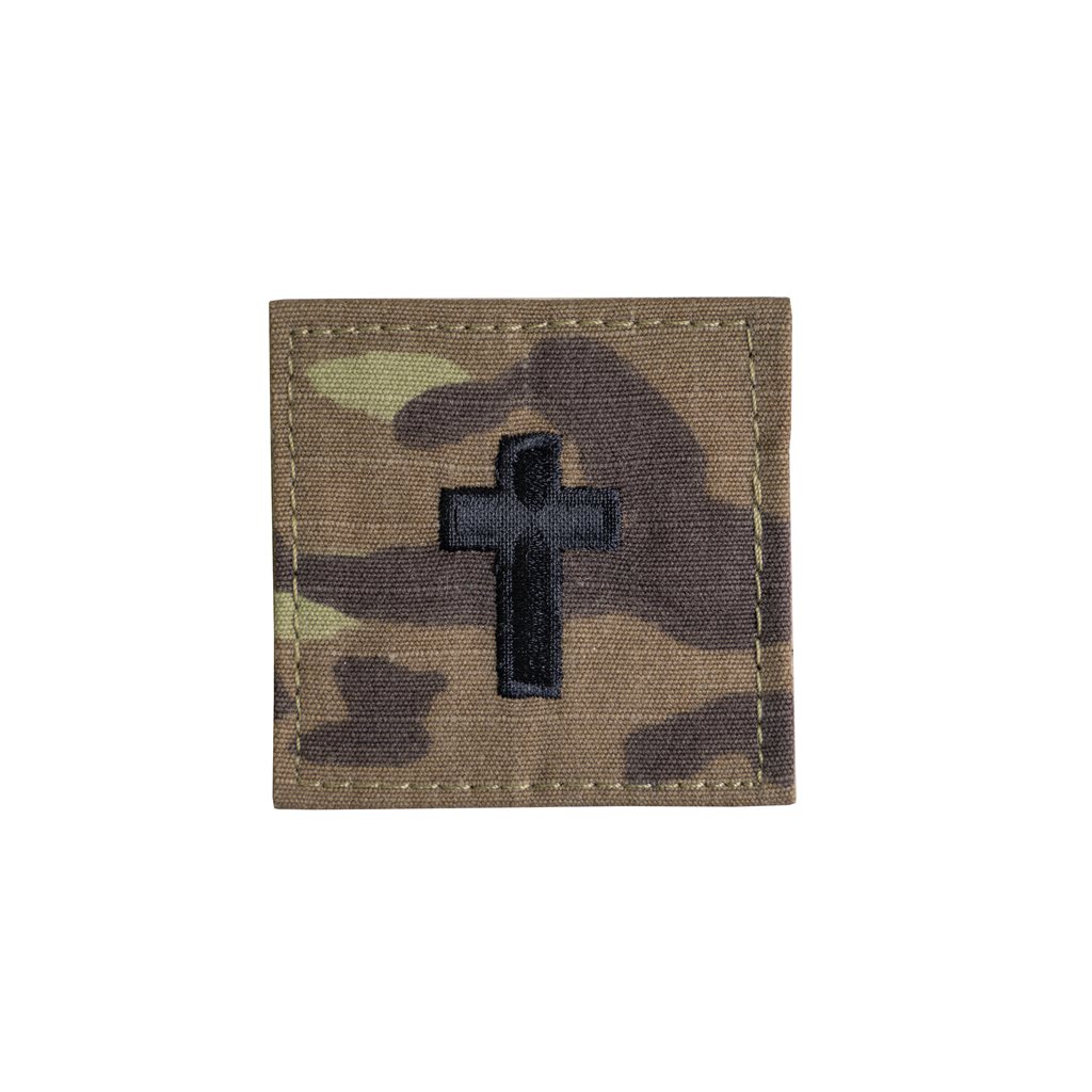Levně MILITARY RANGE nášivka VOJENSKÝ KNĚZ velcro OCP