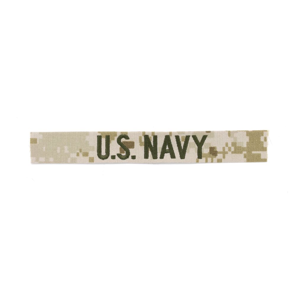 Levně MILITARY RANGE nášivka "U.S. NAVY" MARPAT DESERT