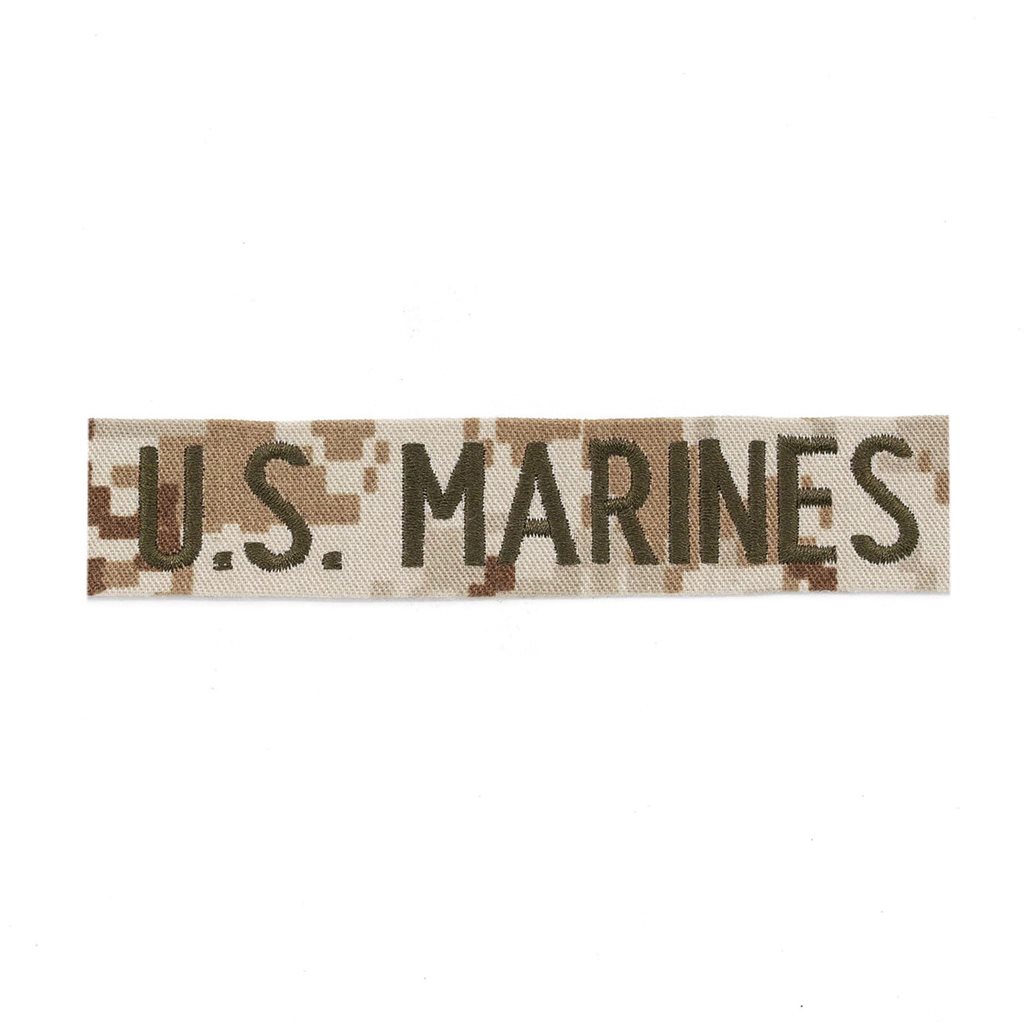 Levně MILITARY RANGE nášivka "U.S. MARINES" VELCRO MARPAT DESERT