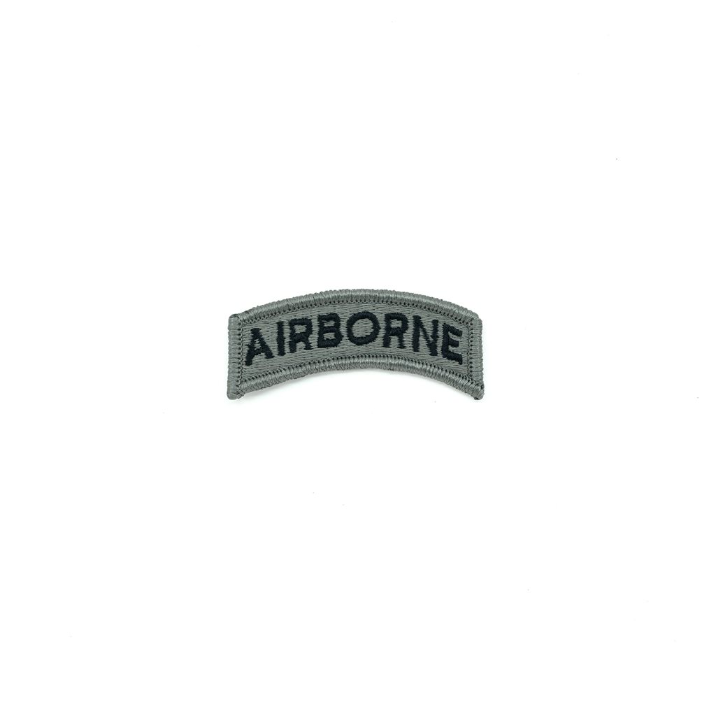 Levně MILITARY RANGE nášivka oblouček AIRBORNE Tab VELCRO - FOLIAGE