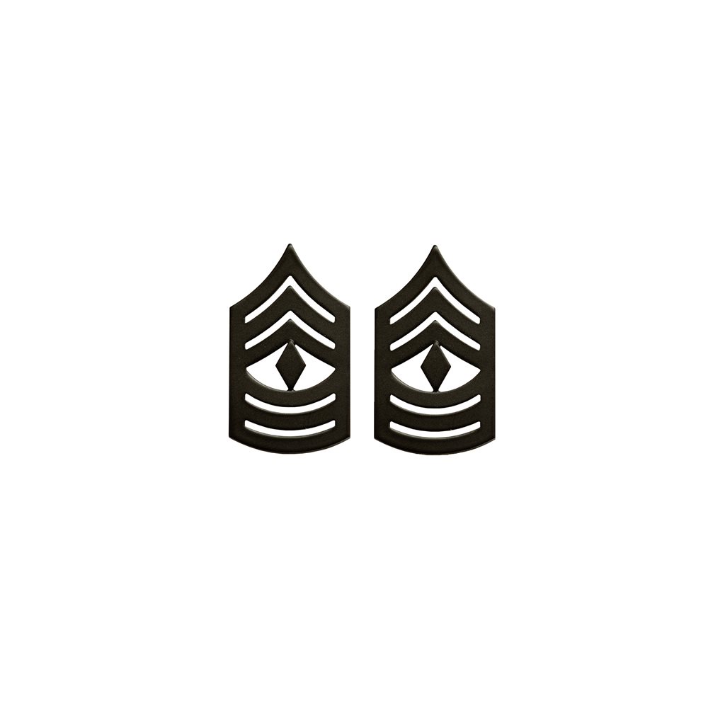 Levně Odznak hodnostní USMC - 1stSgt. - ČERNÝ