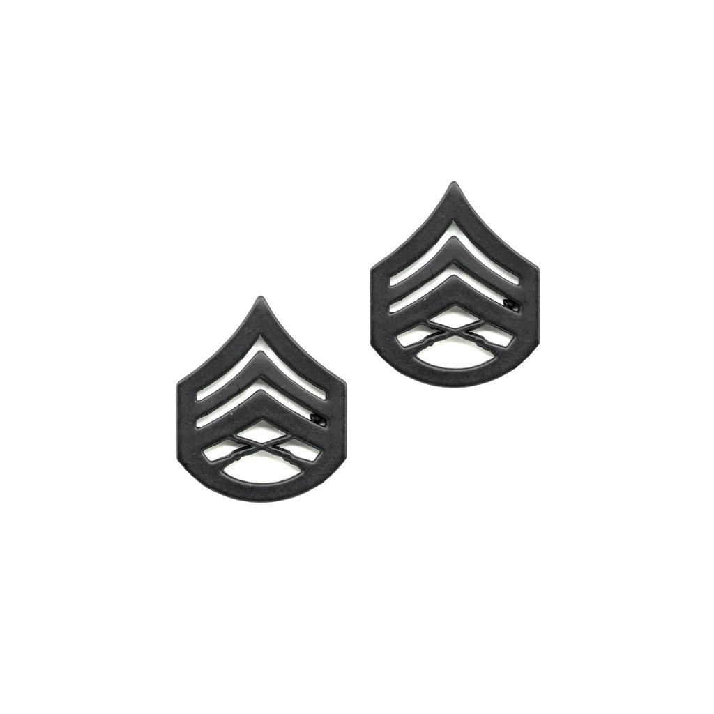 Levně Odznak hodnostní USMC - SSgt. - ČERNÝ