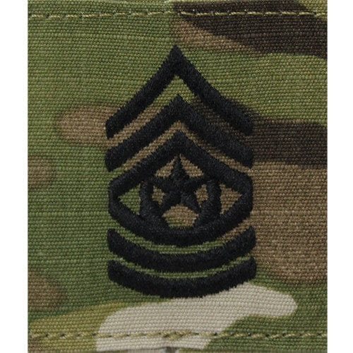 Levně Nášivka hodnosti Command Sergeant Major E-9 velcro OCP®