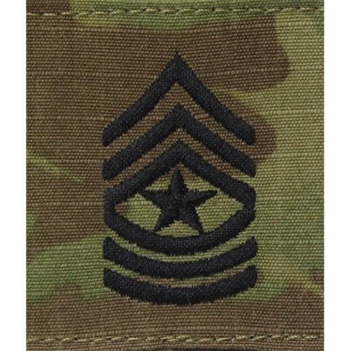 Levně Nášivka hodnosti Sergeant Major E-9 velcro OCP®