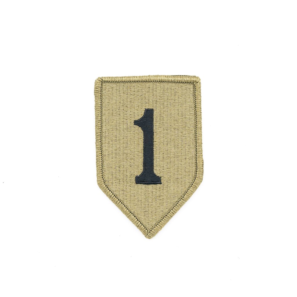 MILITARY RANGE nášivka 1st INFANTRY DIVISION VELCRO - OCP