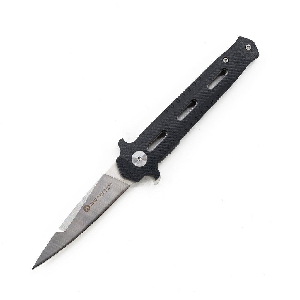 Levně K25 nůž zavírací 18711 ČERNÝ