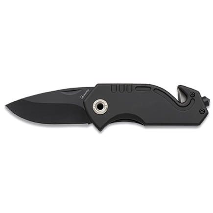 Levně Albainox nůž zavírací PENKNIFE hladké ostří ČERNÝ