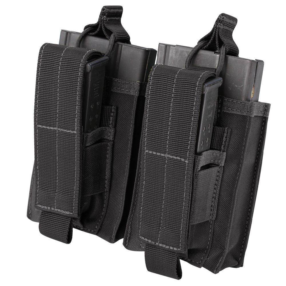 Levně CONDOR OUTDOOR sumka KANGAROO na 2 zásobníky M14 ČERNÁ