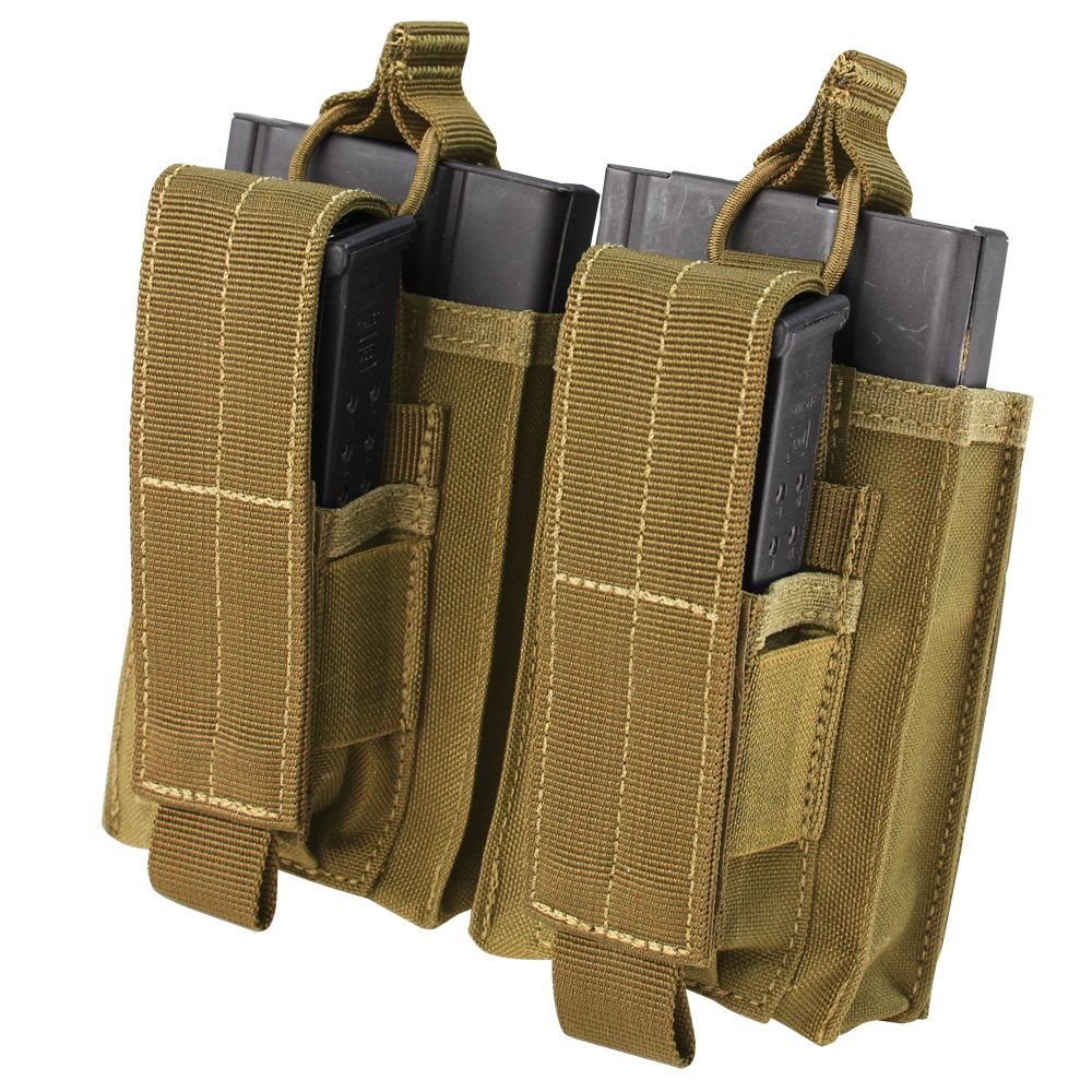 Levně CONDOR OUTDOOR sumka KANGAROO na 2 zásobníky M14 COYOTE