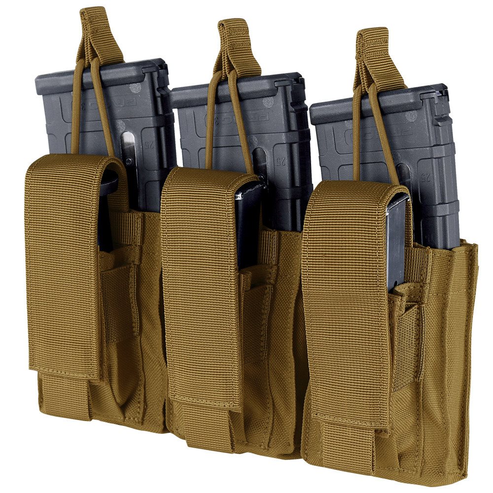 Levně CONDOR OUTDOOR sumka KANGAROO GEN II na zásobníky 3xAR/AK+3xM9 COYOTE