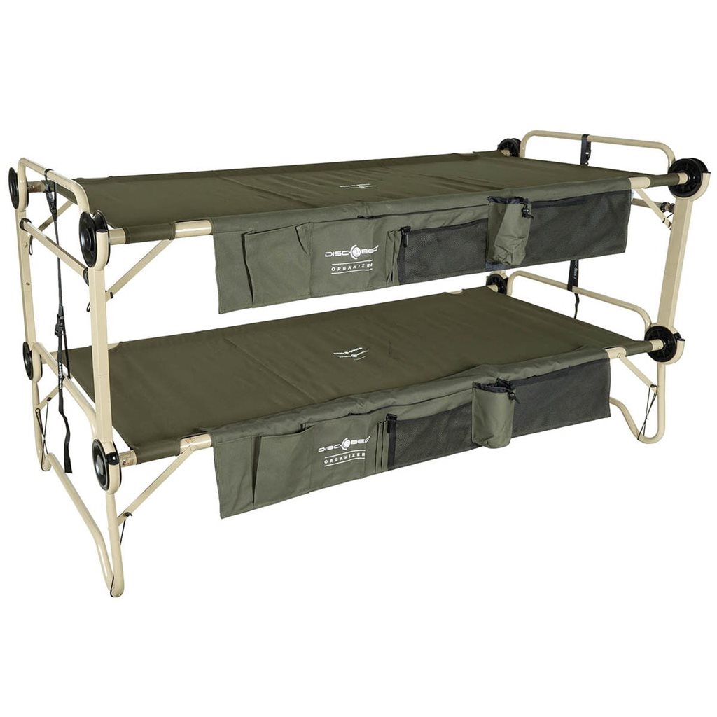 Levně DISC-O-BED postel/palanda/lavička ARM-O-BUNK ZELENÁ