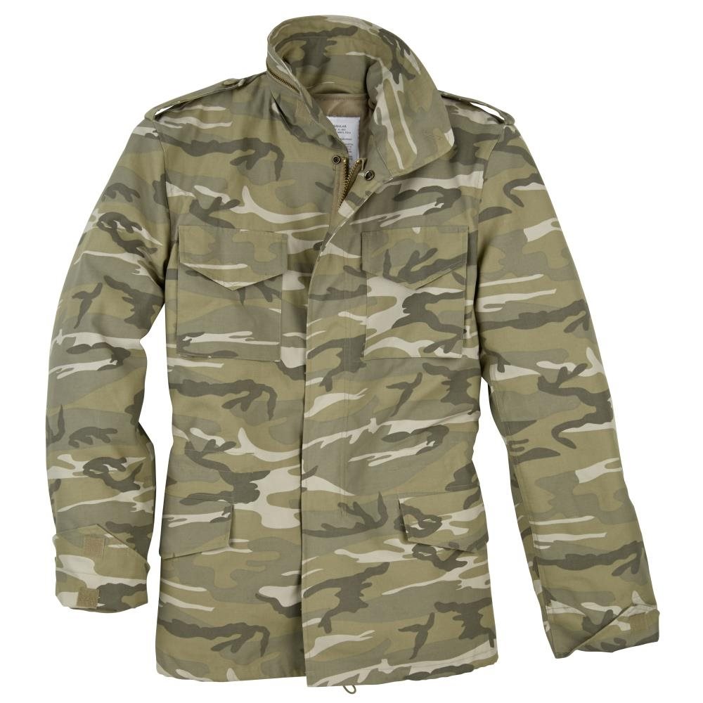 Levně Bunda US M65 DESERT LIGHT CAMO