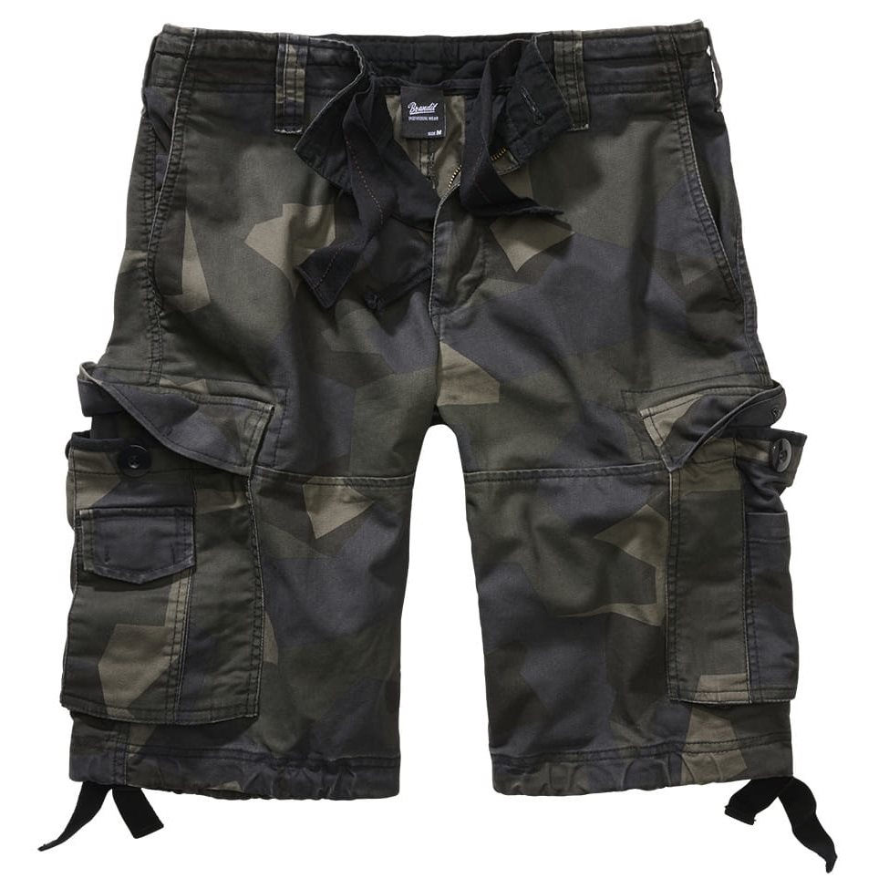 Levně Kraťasy BRANDIT Vintage ŠVÉDSKÉ MASKOVÁNÍ M90 DARK CAMO